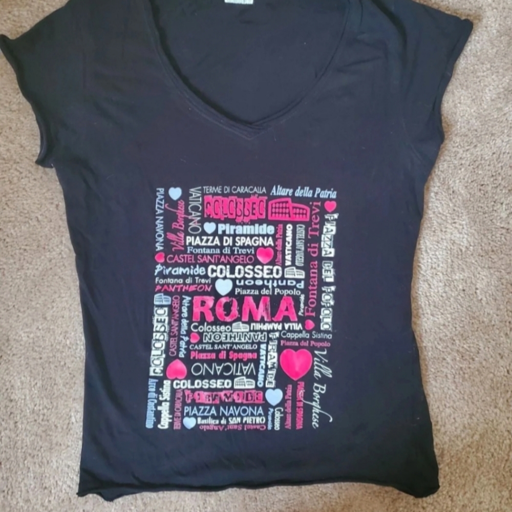 Italy Grapgic T Shirt